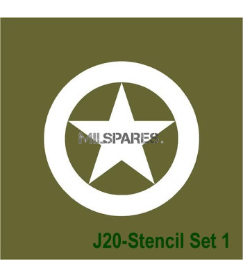 Stencil Set w unbroken circle